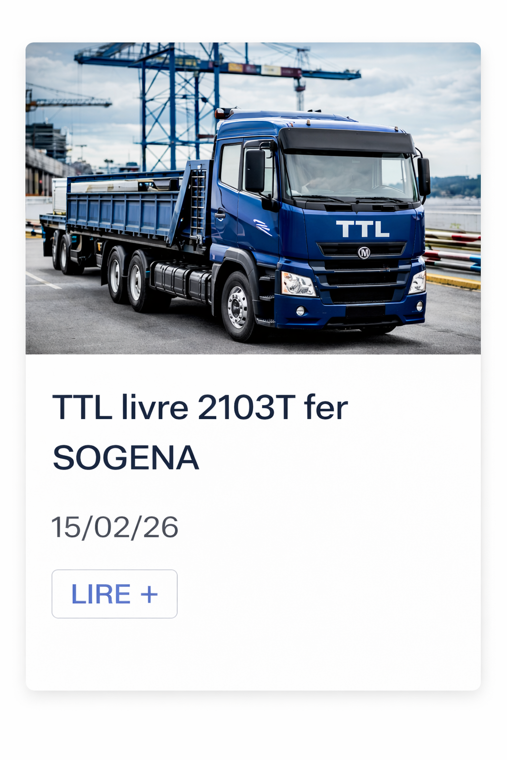 Actualité TTL